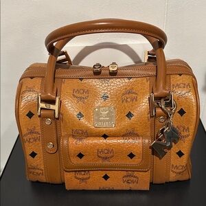 MCM cognac Boston